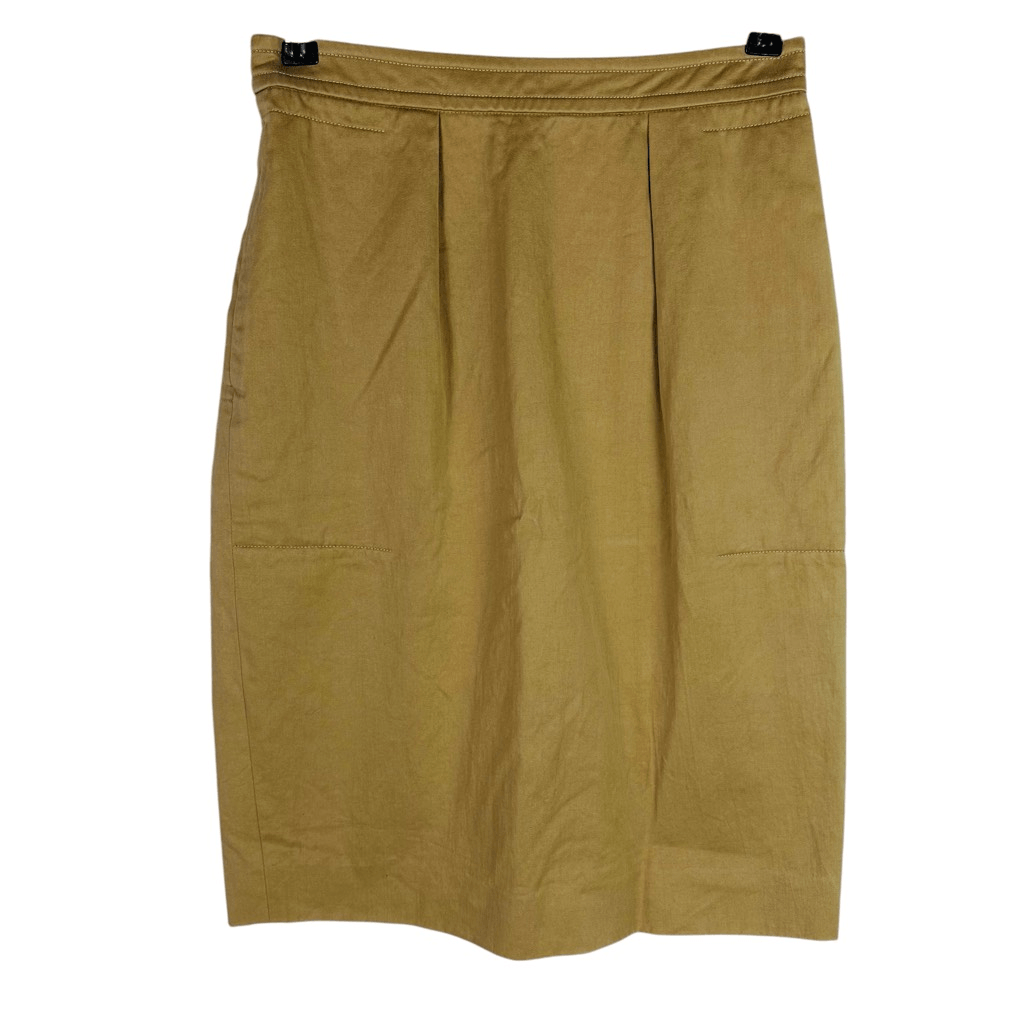 Gonna a matita in cotone Yves Saint Laurent F38 Riva Gauche