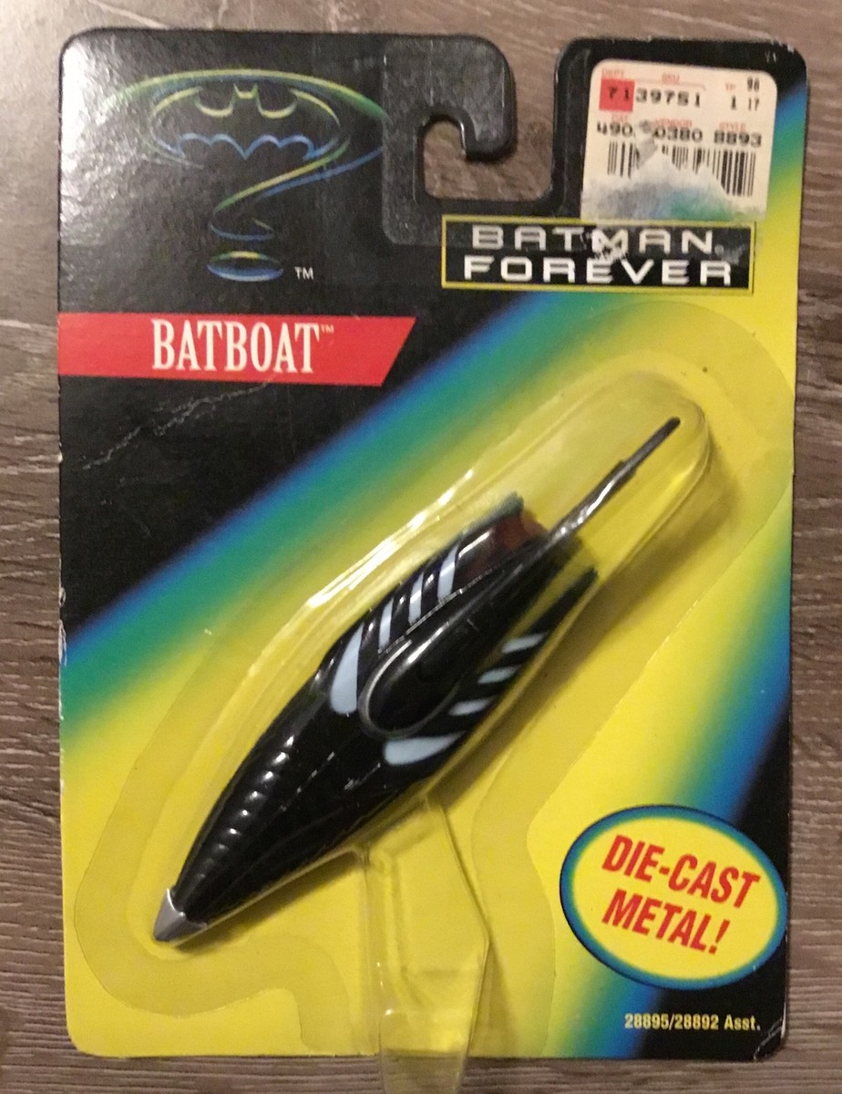 激レア 1995 バットマン フォーエヴァー ケナー バットボート Kenner Batman Forever Batboat Vintage 1995 Die-Cast Metal (h