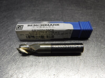 Benchmark 5/16'' 3 Flute Stub Roughing Carbide Endmill SR3503125C5 (LOC2148B)