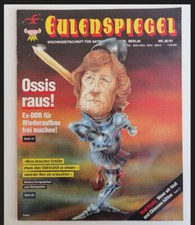 1991 Ossis raus! für Wiederaufbau der DDR* Eulenspiegel Satire unser Schulsystem
