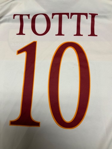 Francesco Totti #10 AS Roma Shirt Jersey XL - Picture 6 of 18
