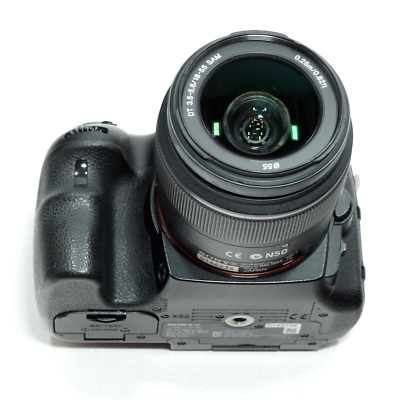 No Scratch!!]Sony Alpha SLT-A57 16.1MP DSLR Camera W/18-55mm f3.5