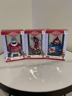 Set Rudolph The Red Nosed Reindeer Ornament Rudolph Island of Misfit ...