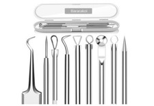 Kit Removedor de Puntos Negros Pinzas Para Sacar Espinillas Acne Blackhead Tool