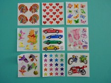 Sandylion Sticker Modules Mods Mixed Lot of 9 Prismatic Glitter Kromekote 5