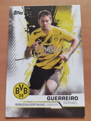 Topps BVB Borussia Dortmund Team 2020 20/21 BVB Abwehr Raphael Guerreiro #15