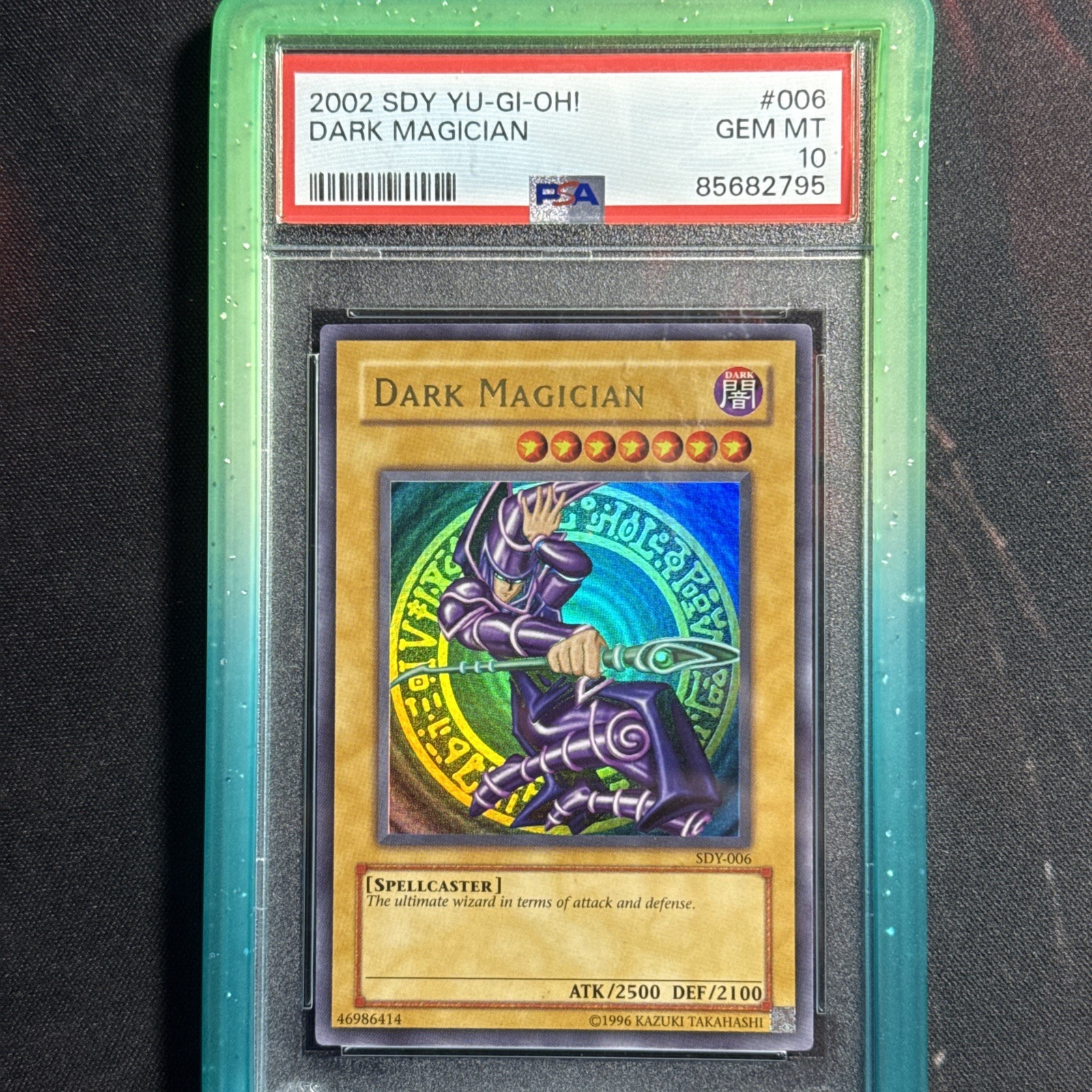 2002 YU-GI-OH! STARTER DECK: YUGI #006 DARK MAGICIAN PSA 10 GEM MINT Unlimited view 7