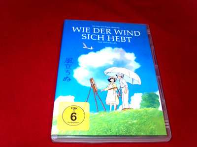 DvD - Hayao Miyazaki - Wie der Wind sich hebt   ( Zustand - sehr gut )