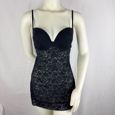 Victorias Secret The Lacie Chemise Women Large Lace Lingerie Nightgown Sleepwear