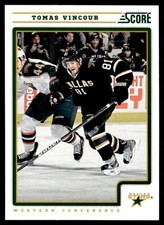 2012-13 Score Tomas Vincour Dallas Stars #173