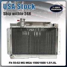 Aluminum Radiator Fit Mg Mga 1500 1600 1622 1.5l 1.6l De Luxe 1955-1962 1956 61 Aluminum Radiator Fit Mg Mga 1500 1600 1622 1.5l 1.6l De Luxe 1955-1962 1956 61