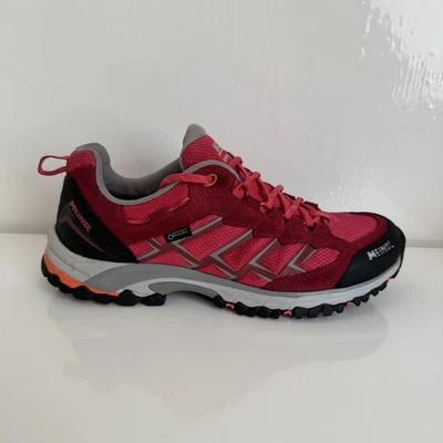 Meindl Caribe Lady GTX Damen Wanderschuhe Gore-Tex Burgunderrot Pink Gr. 42.5 - Bild 1 von 4