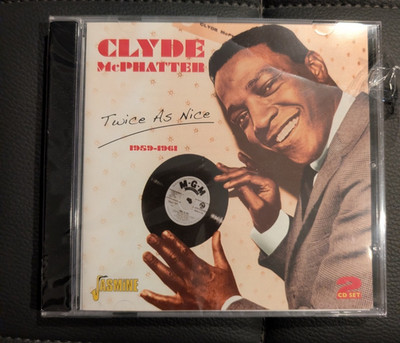 CLYDE MCPHATTER - TWICE AS NICE  CD  BRAND NEW!!