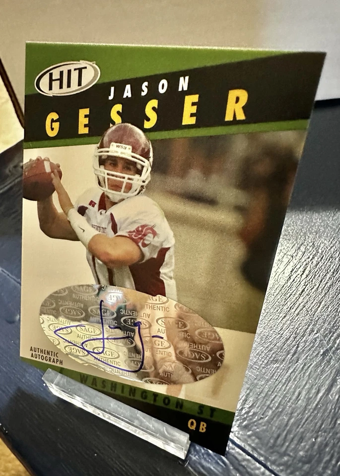 2003 SAGE Hit - Autographs Emerald #A17 Jason Gesser (AU, RC) - Image 3 of 3