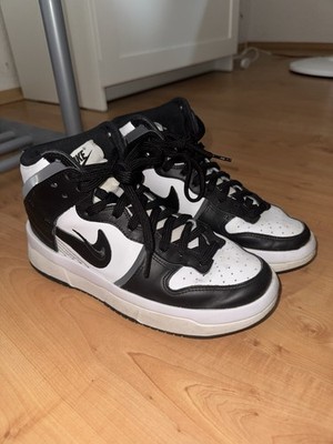 Nike Dunk High Herren High-Top Sneaker Basketball schwarz/weiß EU 39 gepolstert