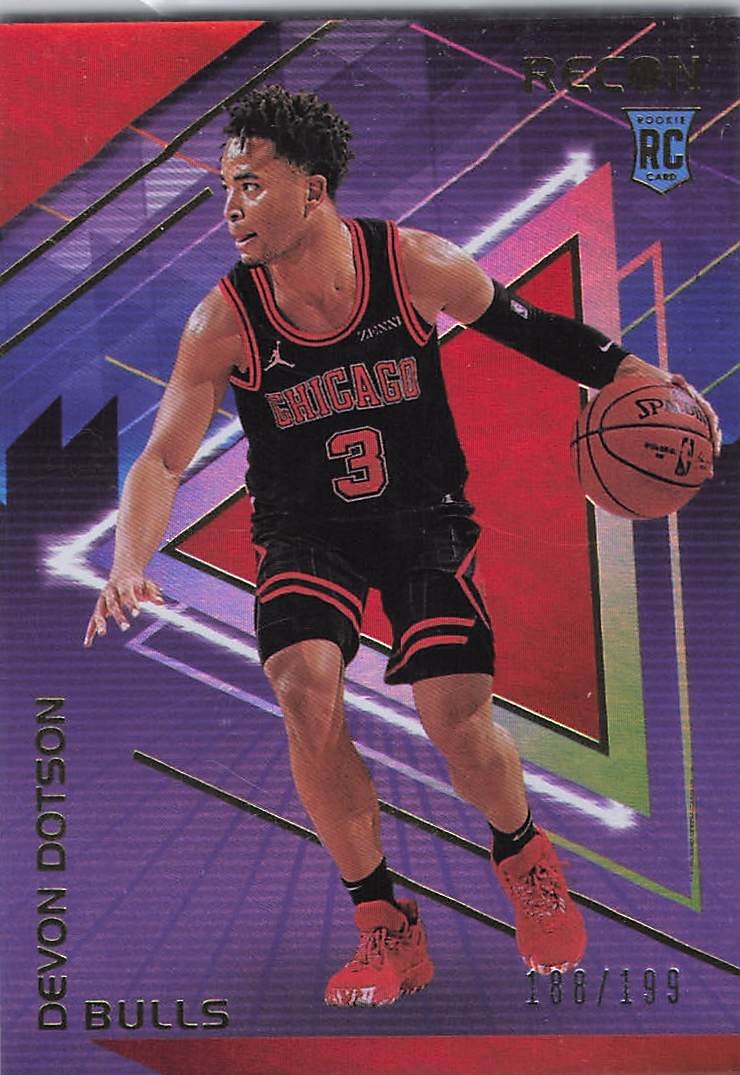 2020-21 Panini Recon #68 Devon Dotson #/199