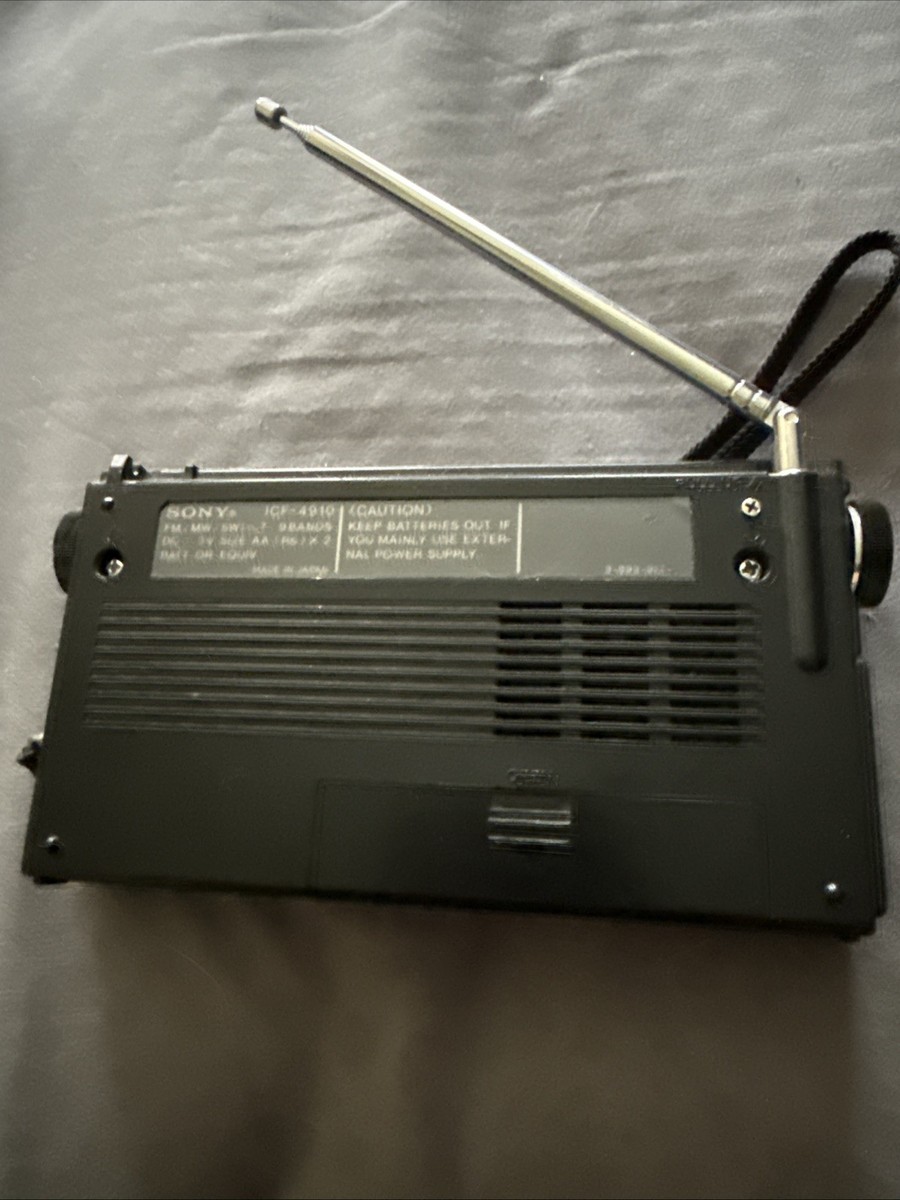 Sony ICF-4910 9 Band Shortwave Radio FM/MW/SW Receiver Japan | eBay