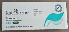 Case of 12 Kate Farms Standard Nutrition Formula 1.4 cal/mL Plain 11 oz July '26