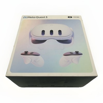 Meta Quest 3 4K 512GB VR-Brille Mixed Reality Headset inkl. 2 Controller NEU