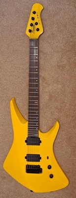 Sterling Music Man ''Kaizen'' Artist Guitar, Racing Yellow, Excellent!
