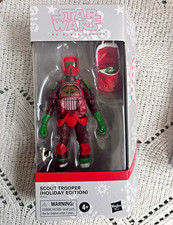 Hasbro Star Wars The Black Series Scout Trooper Holiday Edition Figure