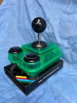 ArcadeR 9-pin (DB9) standard Retro Joystick - Transparent Green