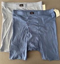 Hanes Ultimate Men's 2 pk ComfortSoft Boxer Brief Underwear Size M Waist 32-34"