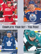 2025-26 Upper Deck Series 1 Hockey Base & Young Guns #1-250 - You Pick!