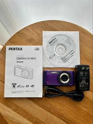 PENTAX Optio LS 465 Compact Digital Camera Tested Working Seller Japan