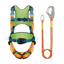 Sorano Safety Harness Fall Protection Kit Full Body Roofing Harness with Lanyard