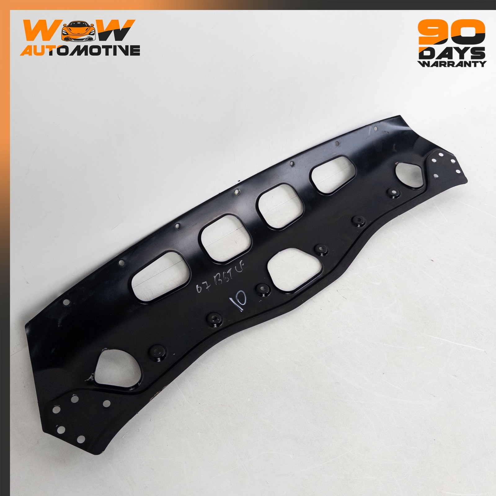 07-11 BENTLEY CONTINENTAL GTC FRONT RADIATOR SUPPORT MOUNT CROSS PANEL OEM