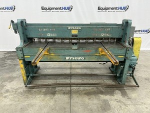 Wysong 1272 12 Gauge x 72" Mechanical Shear, 6'