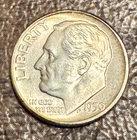 1950 D Roosevelt Dime Uncirculated Uncertified BU MS Us Coin
