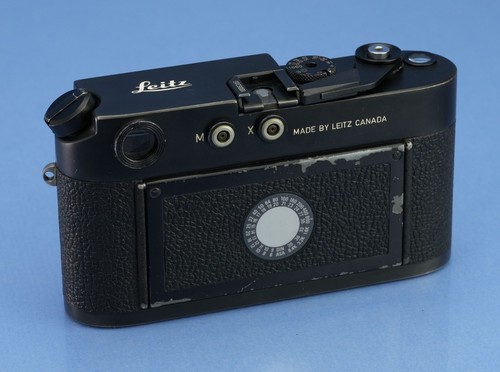 LEICA LEITZ M4-P M4P MIDLAND CANADA BLACK RANGEFINDER CAMERA BODY +BOX+CAP - Bild 4 von 7