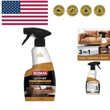 Leather Cleaner and Conditioner for Furniture - Cleans Conditions and Restore...
