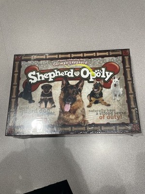 Dog German Shepherd Opoly Board Game Sealed