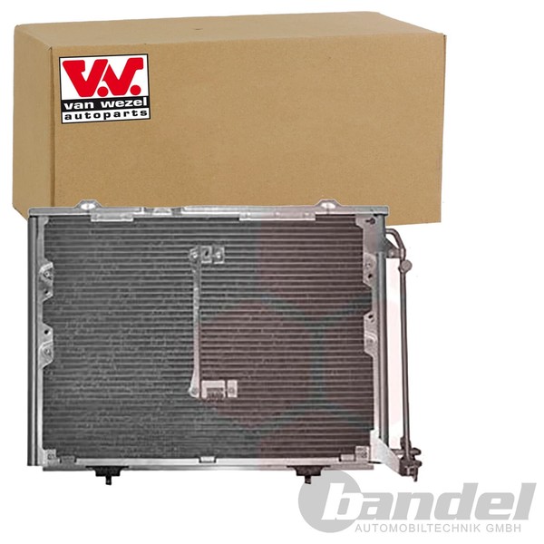VAN Wezel Kondensator Klimaanlage Passend FüR Mercedes W202 S202 C208 A208 R170-image