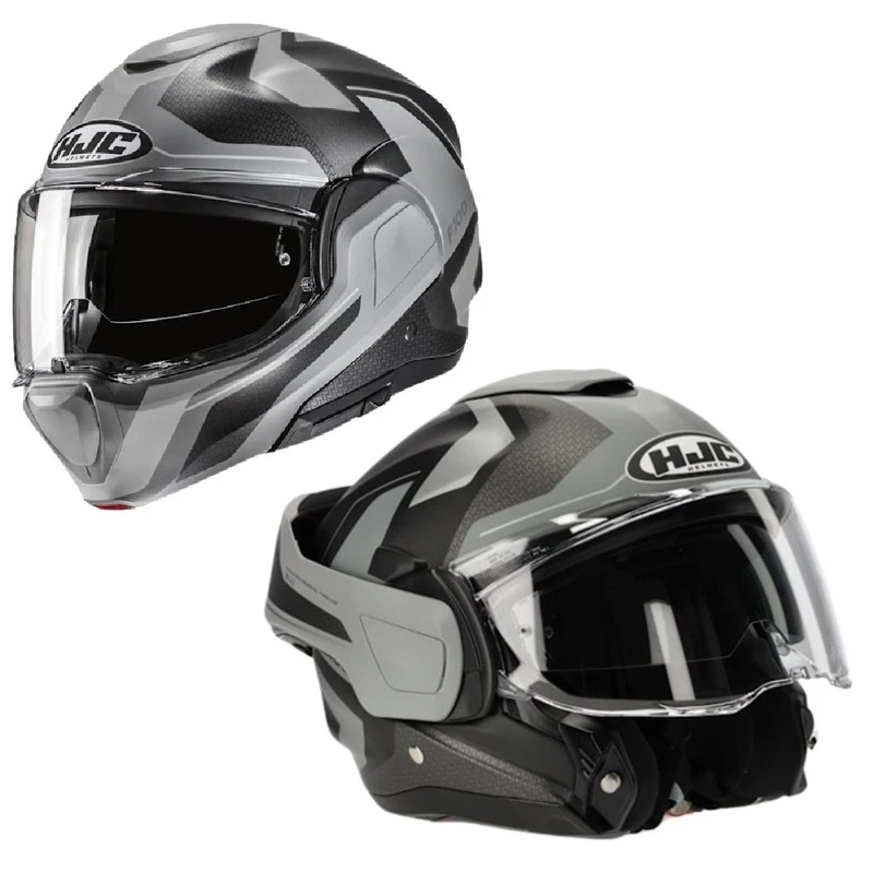 HJC Modular F100 Bios Grey Black Back Motobike, photo 1 of 11