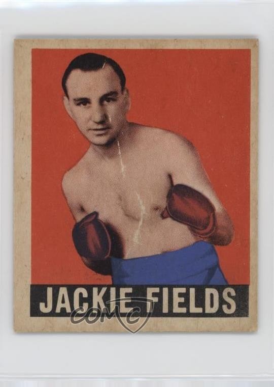 1948 Leaf Gray Back Jackie Fields #18 1bw0