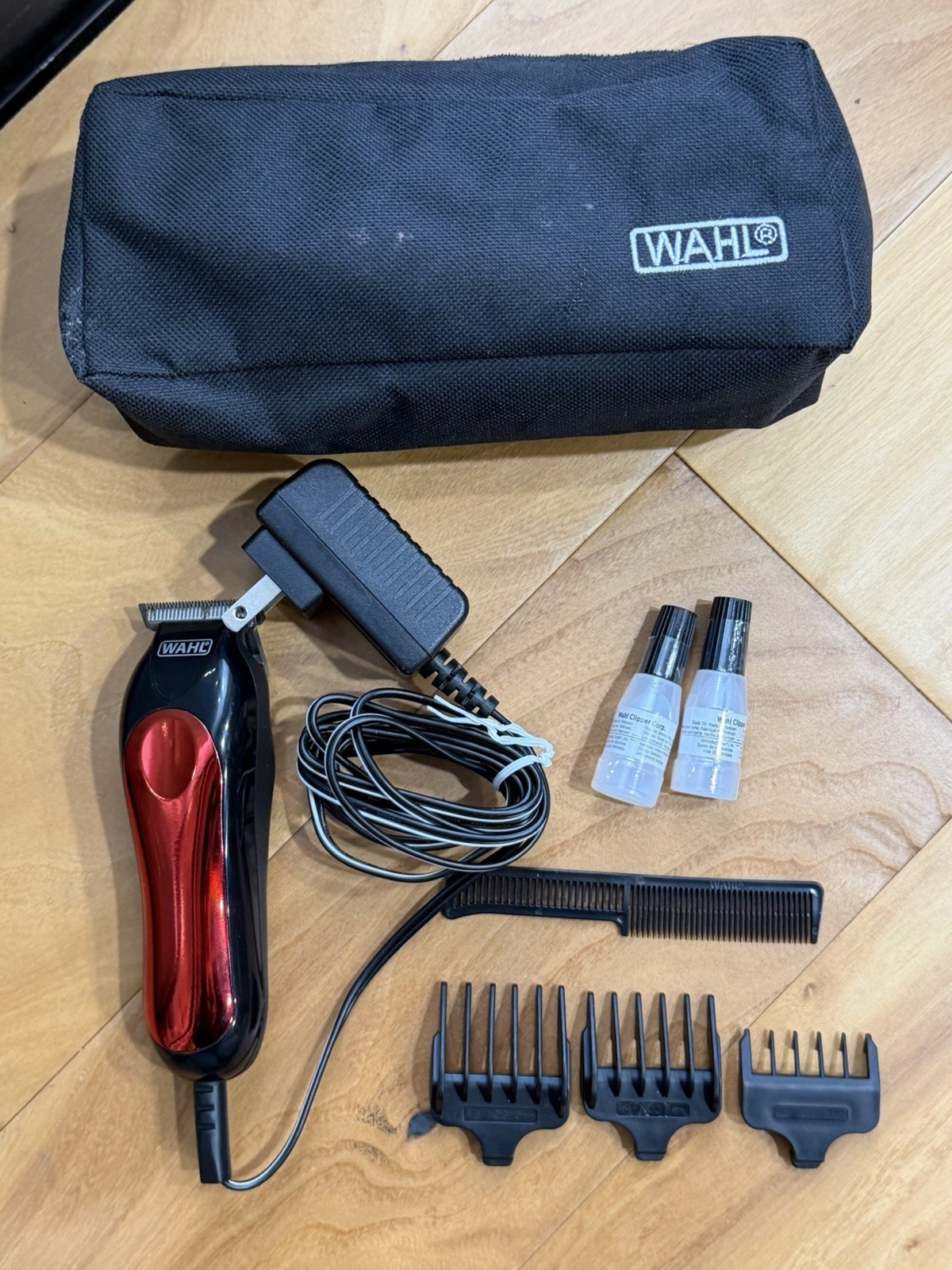 Wahl 9307-300 T-Pro Corded T-Blade Beard Mustache Trimmer Ba