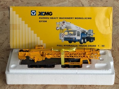 CHINA 1:50 XCMG QY50K MOBILE CRANE KRAN AUTOKRAN NEU IN OVP (M-8)