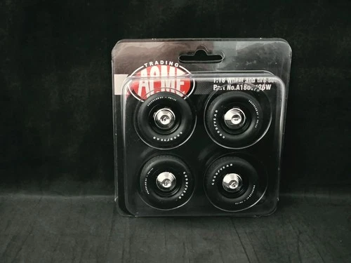 ACME 1:18 Scale "Dog Dish" Wheel and Tire Set - A1805736W