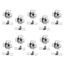 10x Cabinet Catches Cupboard Stop Closer For Wardrobe Hardware Furniture