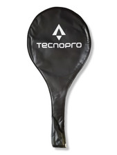 Tecnopro 3/4 Badmintonschläger Hülle Tasche schwarz NEU