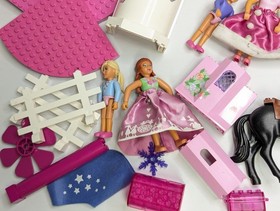 Lego Belville Scala Lot Horses Women Girls Castle Castle 5850 7577 5961