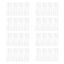 50 Pcs Tweezers Cover Cases Eyelash Protective Sleeve Tip Covers for