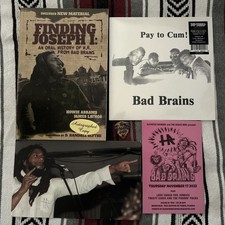 Bad Brains HR Signed Bundle – Signed Book & Picture , with 7" collector's bundle Bad Brains HR Signed Bundle – Signed Book & Picture , with 7" collector's bundle