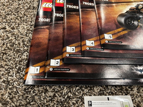 LEGO 76023 DC The Tumbler Sticker Sheets + 5 Instruction Booklets New Authentic