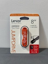 8 GB Lexar Jump Drive Twist Turn; High Speed USB 2.0