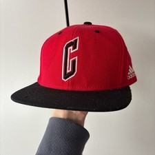 Chicago Bulls Cap Men&rsquo;s Red SnapBack Hat Adidas NBA Adjustable Basketball